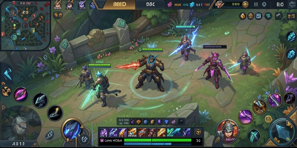 Tangkapan layar gameplay mendebarkan di 88ID, tunjukkan aksi hero.