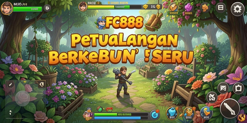 Tampilan menarik dari gameplay Farming di FC888.