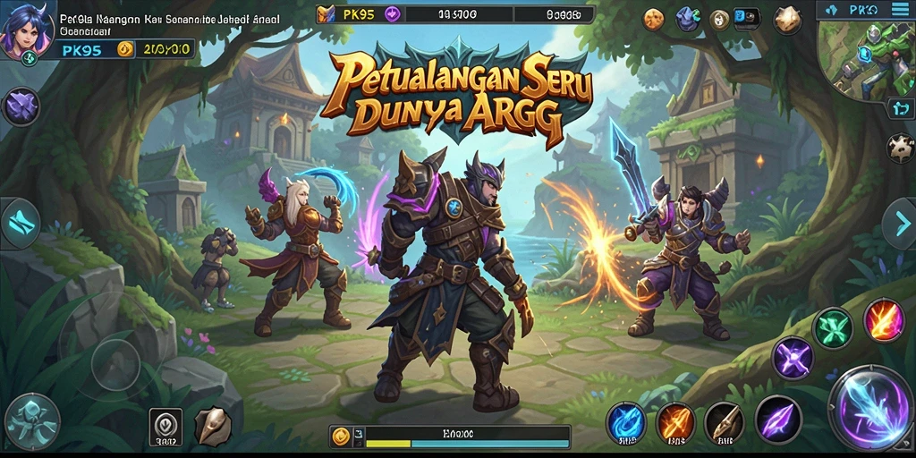 Tampilan gameplay PK95 yang seru dan penuh aksi.