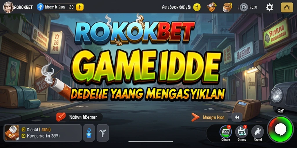 Tampilan gameplay ROKOKBET dengan elemen-elemen Idle yang menarik.