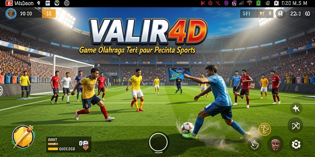 Screenshot utama <strong>VALIR4D</strong> menampilkan gameplay seru dalam olahraga.